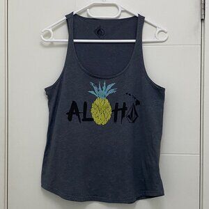 Volcom Aloha Tank Top in Grey